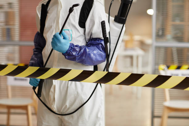 Professional Infectious Disease Decontamination technician working in Arkdale, WI